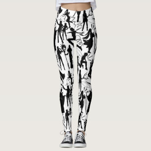 Cosplay Anime action pattern.w Kein BG Leggings
