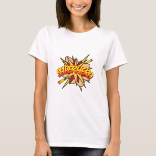 Cosplay Comic Buch Pop Art SUPERHELD T-Shirt