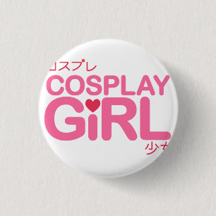 Cosplay Knopf Button