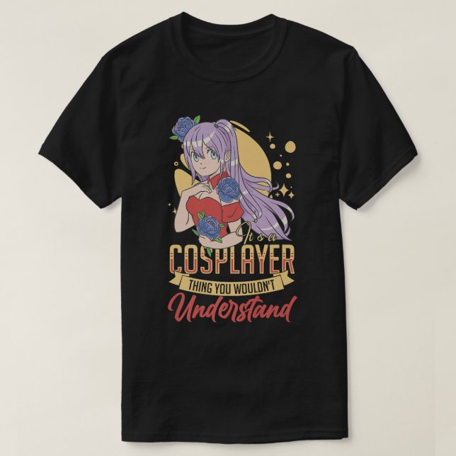 Cosplay Manga T-Shirt (Design vorne)