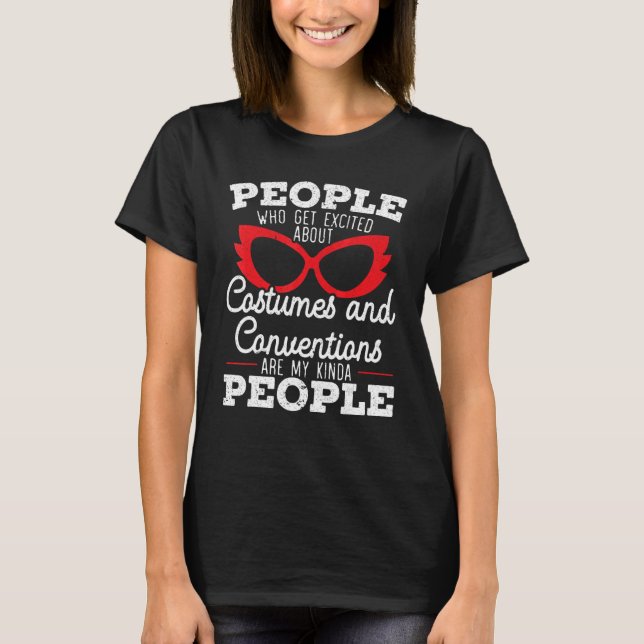 Cosplay Musik Paradies T-Shirt (Vorderseite)