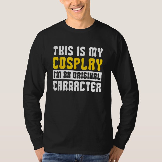 Cosplay Original Character Cosplayer Costume Play  T-Shirt (Vorderseite)
