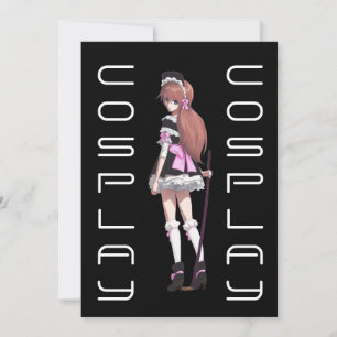 Cosplay-Party Einladung