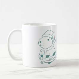cosplay santa capybara kaffeetasse
