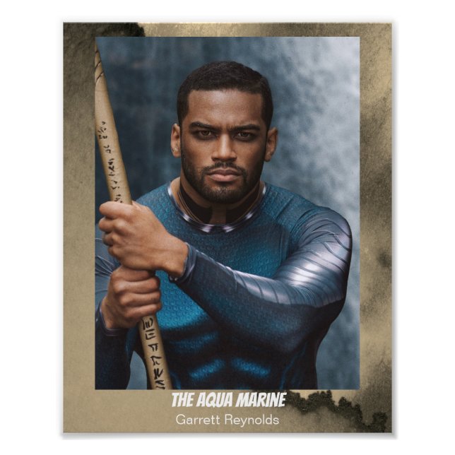 Cosplay-Schauspieler-Headshots | Name des Zeichens Fotodruck (Vorne)