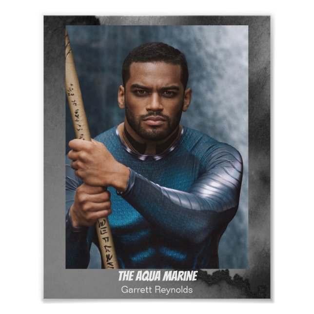 Cosplay-Schauspieler-Headshots | Name des Zeichens Fotodruck (Vorne)