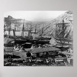 Cossack Bay, Krim, c.1855 Poster