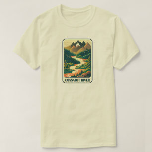 Cossatot River Arkansas Colors T-Shirt