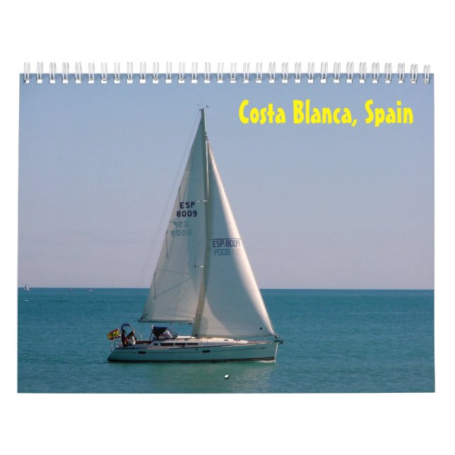 Costa Blanca, Spain, Kalender (Titelbild)