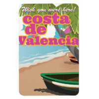Costa Blanca Vintage Reiseposter