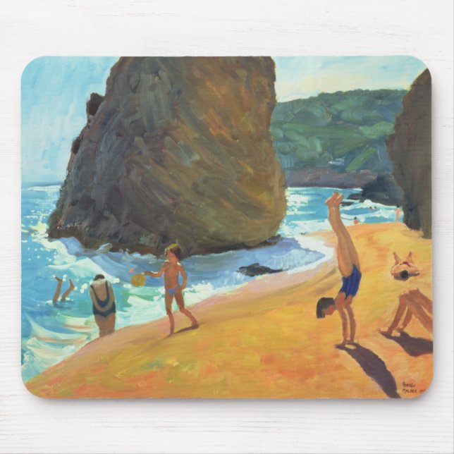 Costa Brava 1997 Morgen Platja DOS Rosais Mousepad (Vorne)