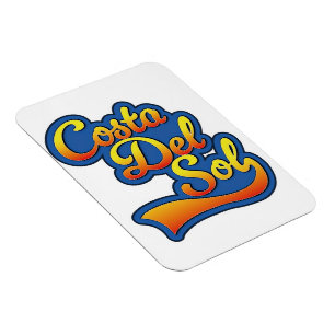 Costa Del Sol Logo Magnet