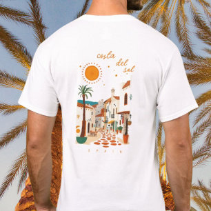 Costa del Sol Spanien Urlaub Mittelmeer T-Shirt