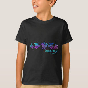Costa Maya Beach Design _ Tribal Turtle Geschenk T-Shirt