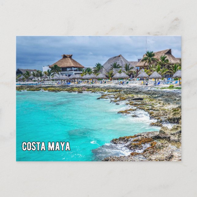 Costa Maya Mexico Postcard Postkarte (Vorderseite)