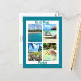 Costa Maya, Mexiko Postkarte