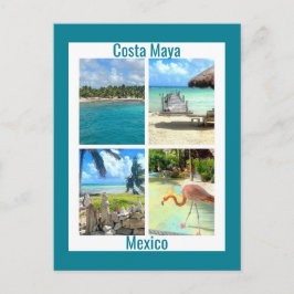 Costa Maya, Mexiko Postkarte