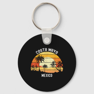 Costa Maya Mexiko Urlaub Souvenir Sunset Beach Schlüsselanhänger