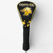 Costa Oil Drop Design Golf Head Cover