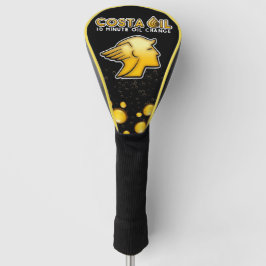 Costa Oil Drop Design Golf Head Cover Headcover