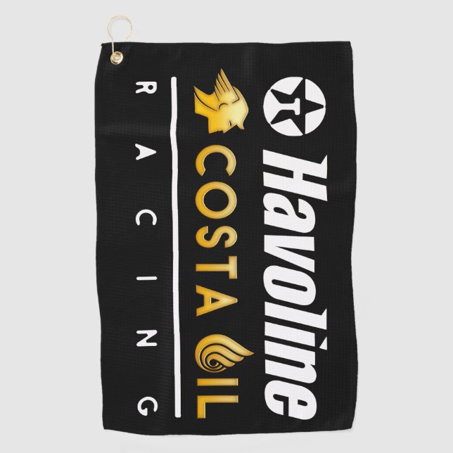 Costa Oil x Havoline Golfhandtuch (Vorderseite)