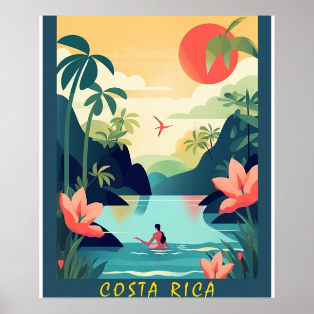 COSTA RICA #1 POSTER (Vorne)