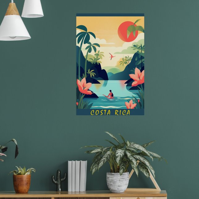 COSTA RICA #1 POSTER (Wohnzimmer 1)
