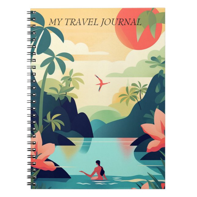 COSTA RICA #1 REISE JOURNAL NOTIZBLOCK (Vorderseite)
