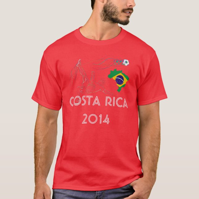 COSTA RICA 2014 T-Shirt (Vorderseite)