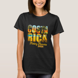 Costa Rica 2026 Erinnerungen Schaffen Passende Fam T-Shirt