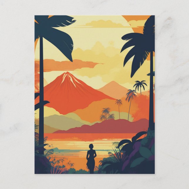 COSTA RICA #2 POSTKARTE (Vorderseite)