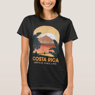 Costa Rica Arenal Vulkan Reisen Strand Sommer Vaca T-Shirt