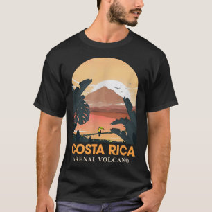 Costa Rica Arenal Vulkan Reisen Strand Sommer Vaca T-Shirt