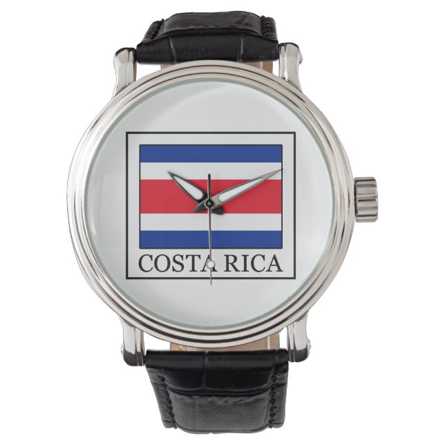 Costa Rica Armbanduhr (Vorderseite)