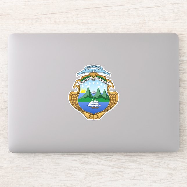 Costa Rica Aufkleber (Computer)