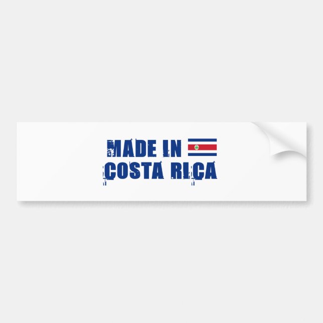 COSTA RICA AUTOAUFKLEBER (Vorne)