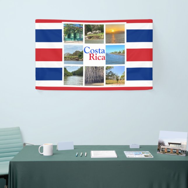 Costa Rica Banner (Messeveranstaltung)