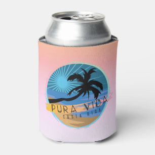 Costa Rica Beach Pura Vida Souvenir Dosenkühler