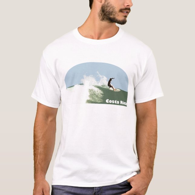 Costa Rica-Brandung T-Shirt (Vorderseite)