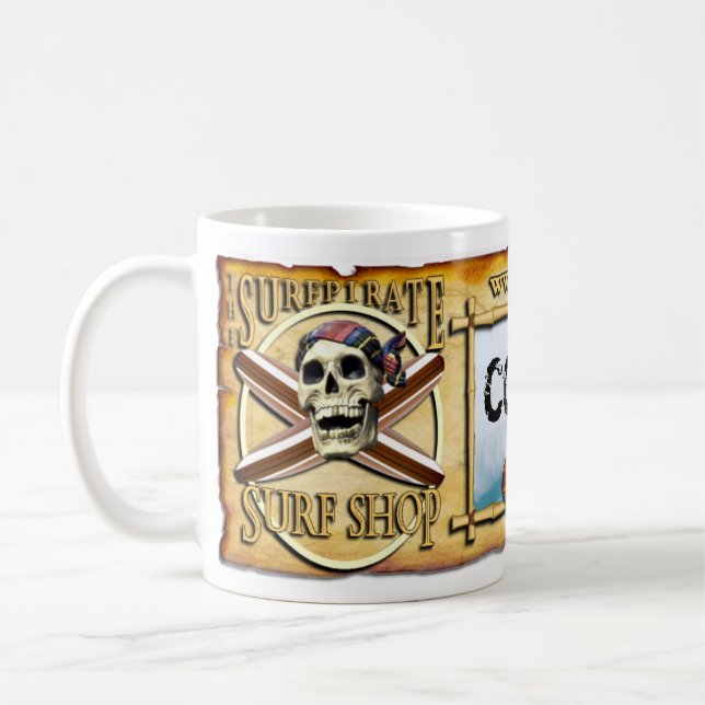Costa Rica Brandungs-Geschäfts-Tasse Kaffeetasse (Links)