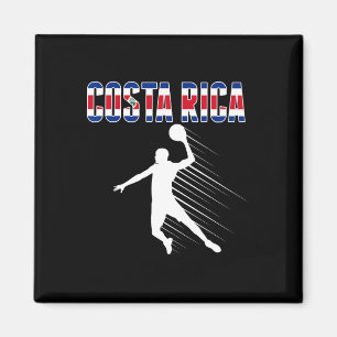 Costa Rica Bysketbyll Liebhaber Jersey Costa Rican Magnet