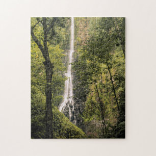 Costa Rica, Cocos-Insel, Wafer Bay Wasserfall Puzzle