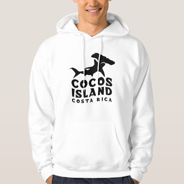 Costa Rica Cocos Island Shark Diving Hoodie (Vorderseite)