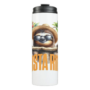 Costa Rica cooler Faultier Classic T-Shirt Thermosbecher