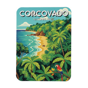 Costa Rica Corcovado Nationalpark Magnet