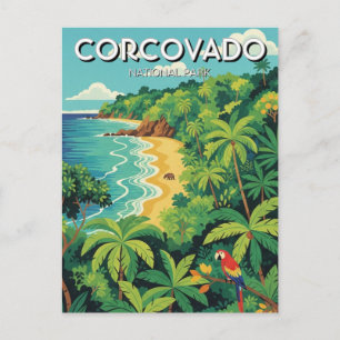 Costa Rica Corcovado Nationalpark Postkarte