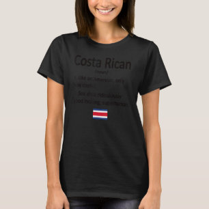 Costa Rica - Costa Rica Fahne Costa Rica T-Shirt