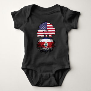 Costa Rica Costa Rica USA Tree Roots Baby Strampler