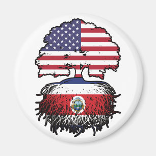 Costa Rica Costa Rica USA Tree Roots Magnet
