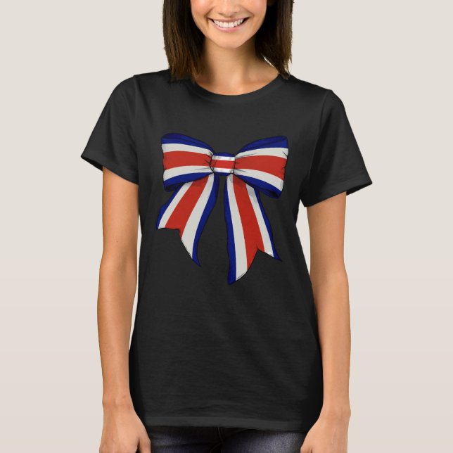 Costa Rica Costa Ricanische Pride-Flagge Mädchen C T-Shirt (Vorderseite)